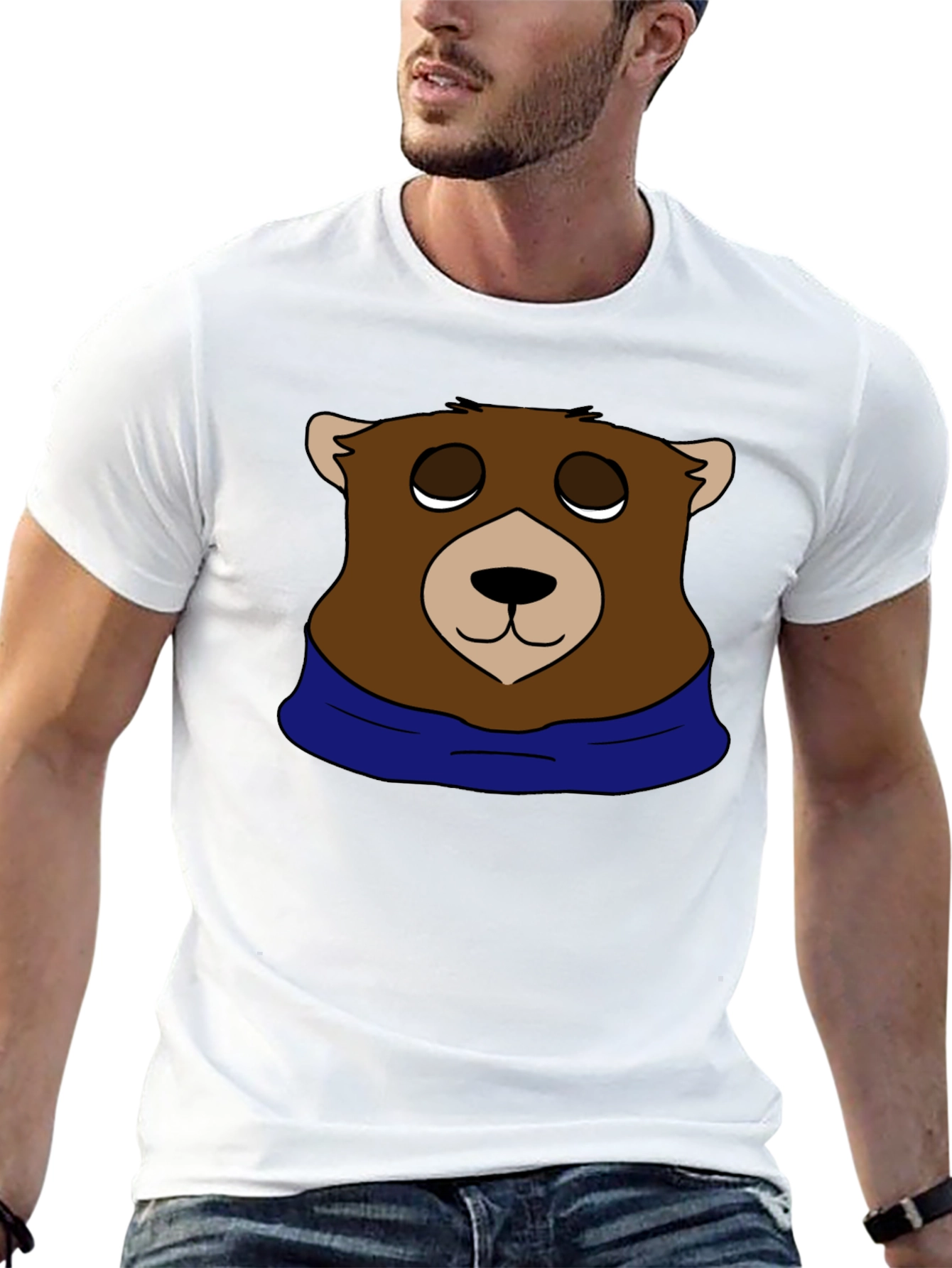 Cute Bear T-Shirt - Soft Cotton Blend