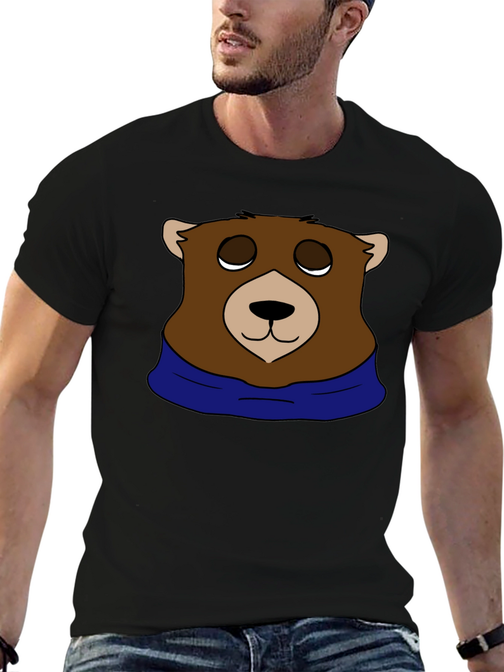 Cute Bear T-Shirt - Soft Cotton Blend