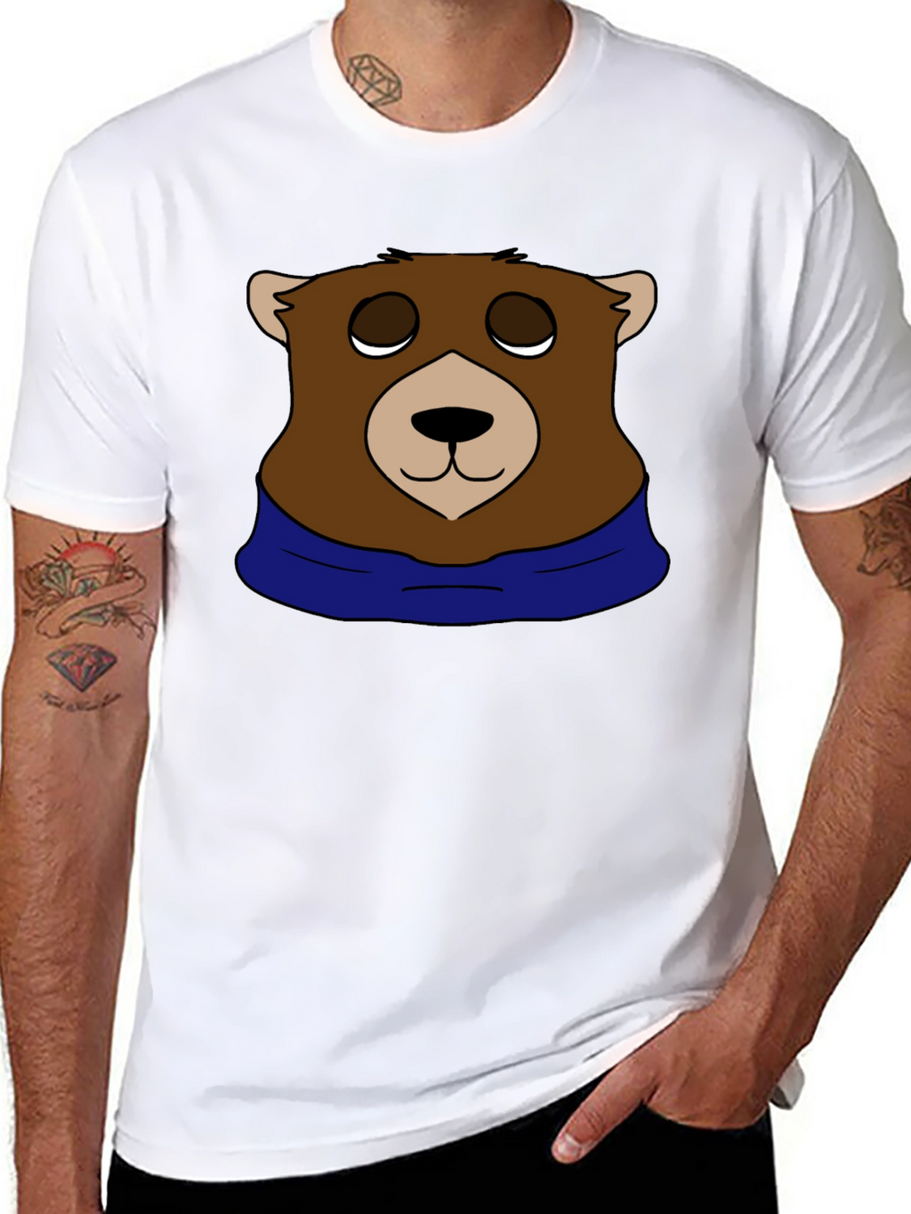 Cute Bear T-Shirt - Soft Cotton Blend