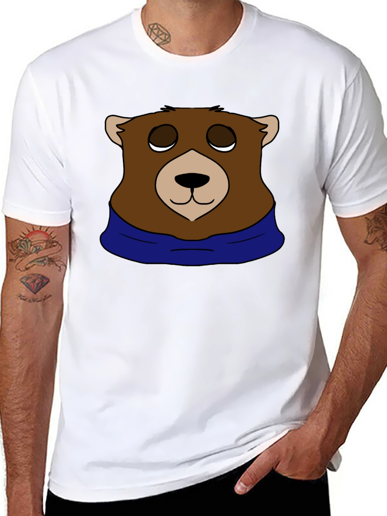Cute Bear T-Shirt - Soft Cotton Blend