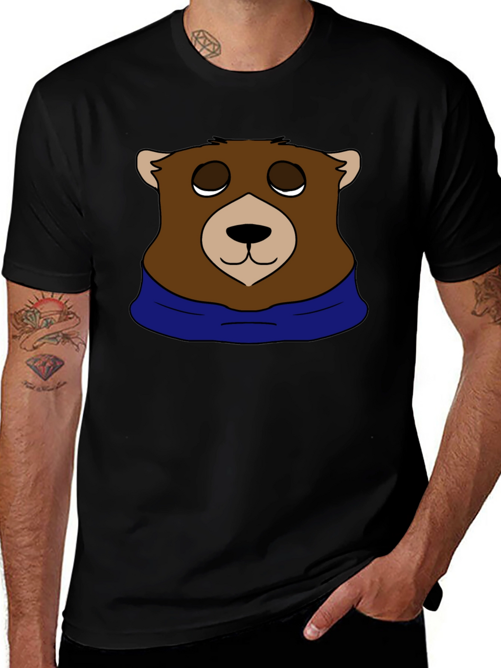 Cute Bear T-Shirt - Soft Cotton Blend