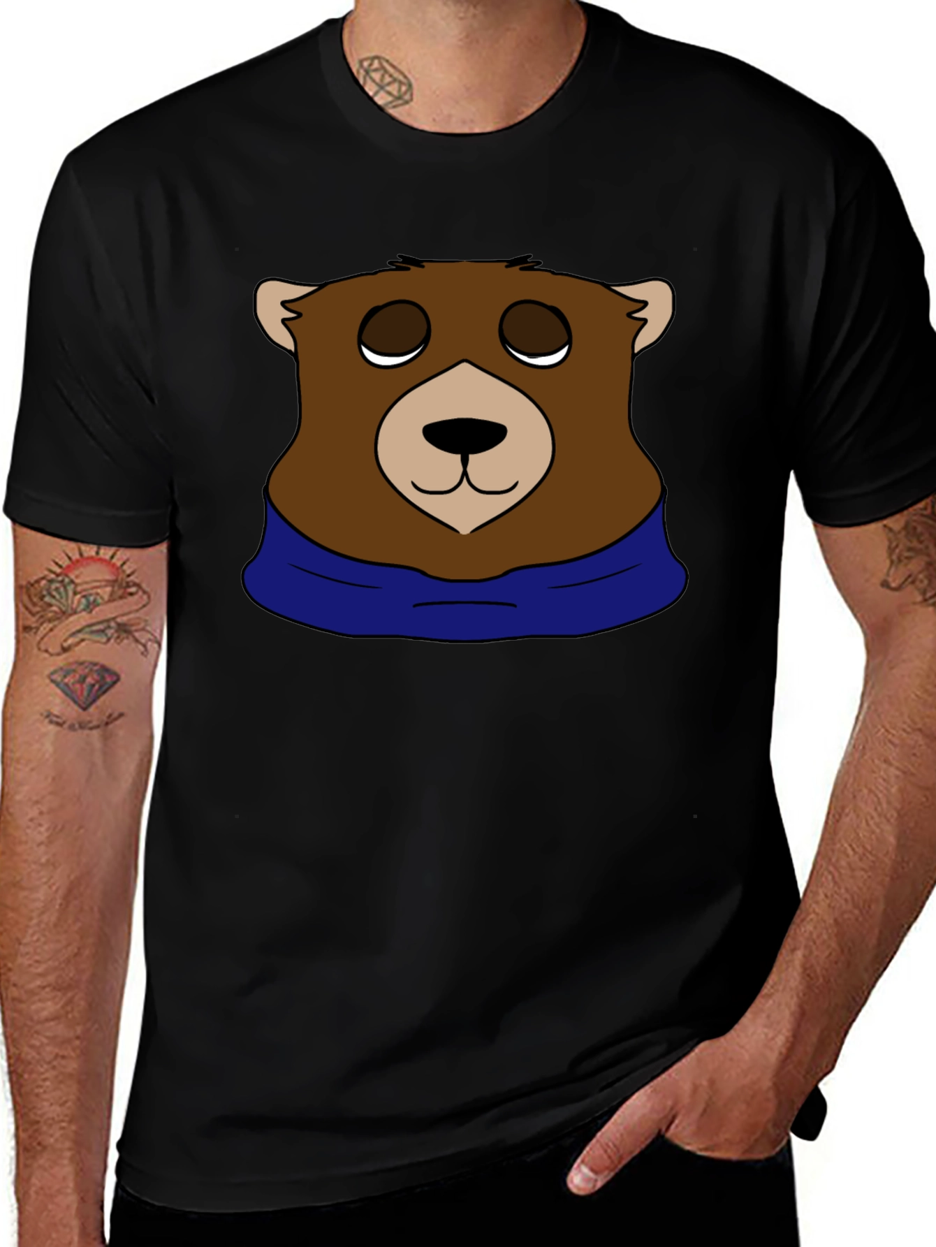 Cute Bear T-Shirt - Soft Cotton Blend