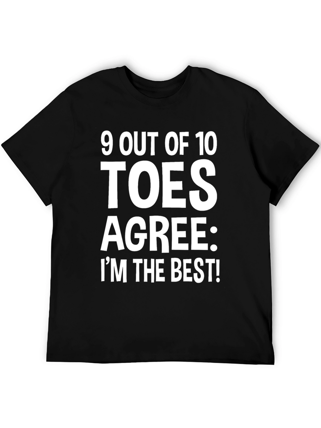 9 Out of 10 Toes Agree Funny T-Shirt