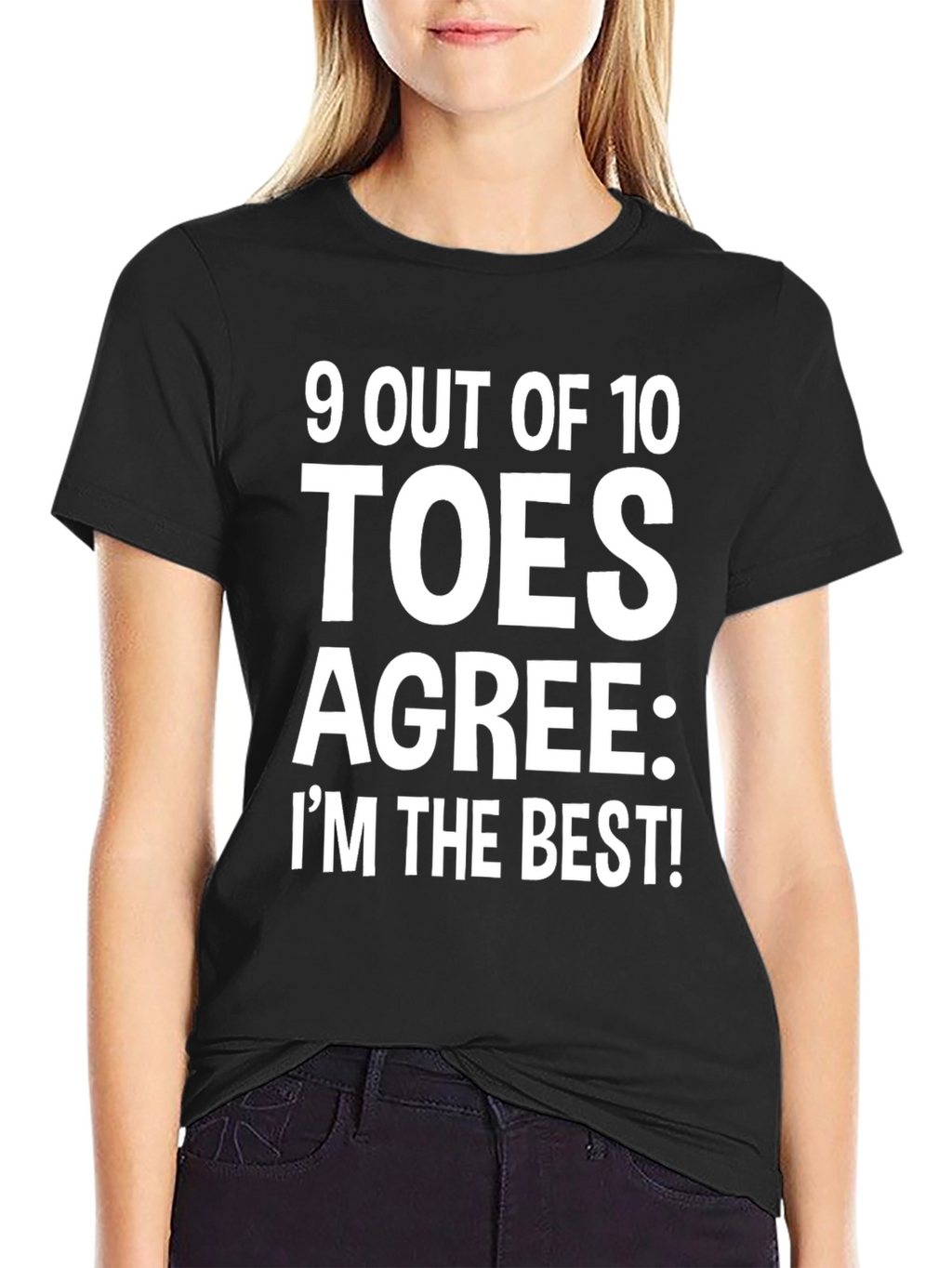 9 Out of 10 Toes Agree Funny T-Shirt
