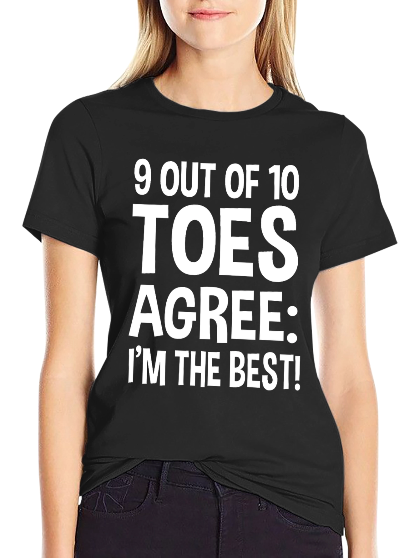 9 Out of 10 Toes Agree Funny T-Shirt