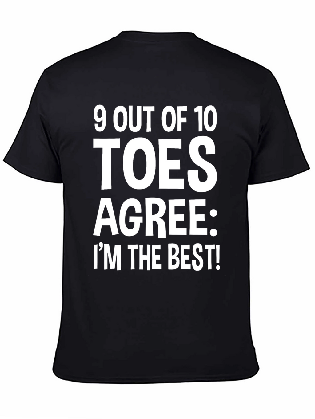 9 Out of 10 Toes Agree Funny T-Shirt