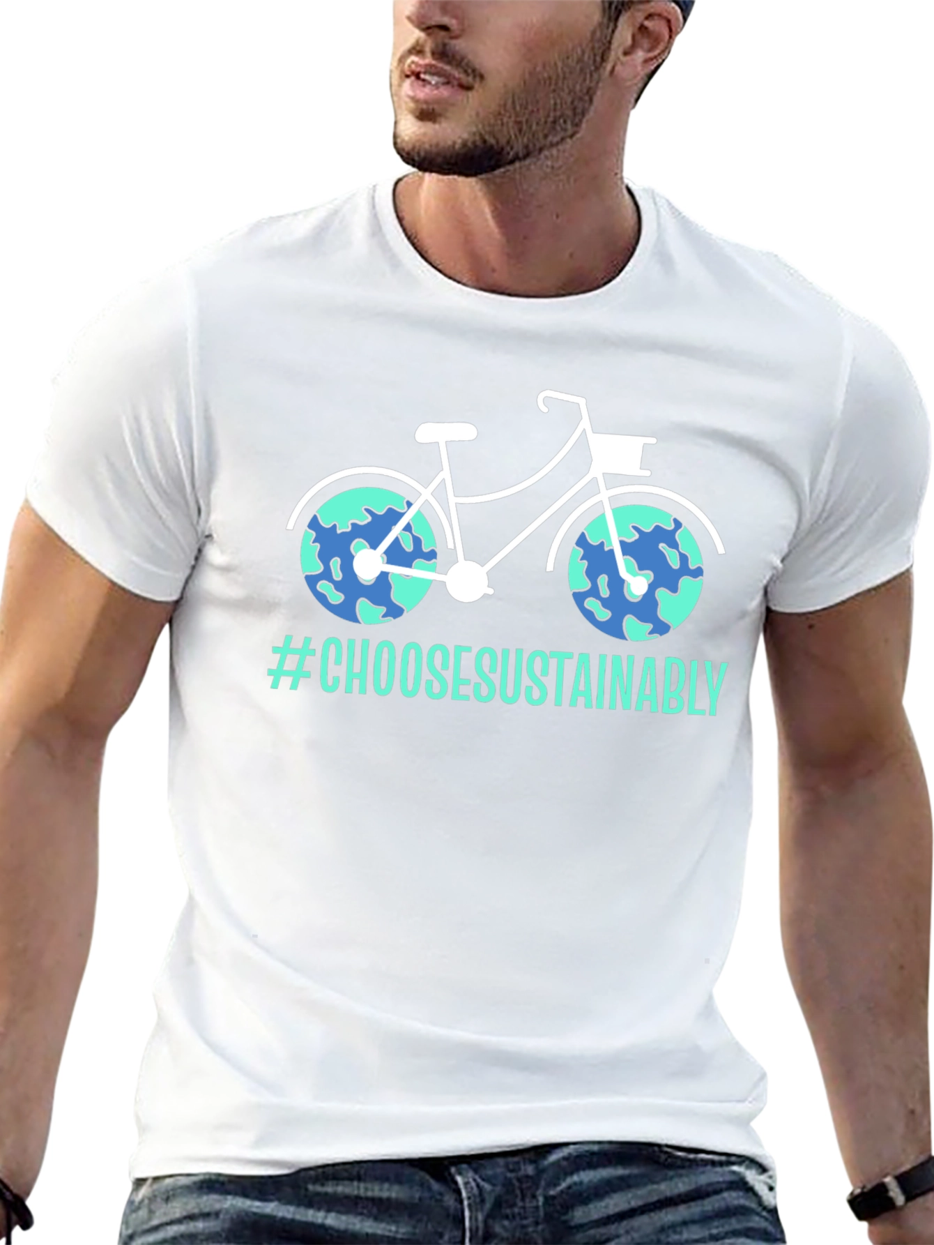 Eco-Friendly Bicycle T-Shirt