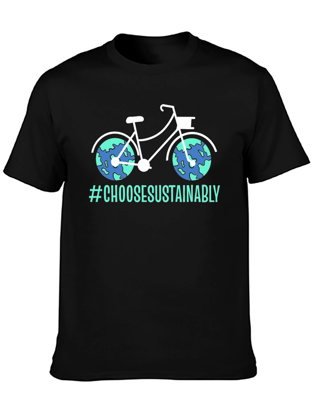 Eco-Friendly Bicycle T-Shirt