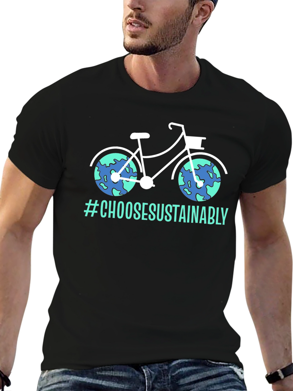 Eco-Friendly Bicycle T-Shirt