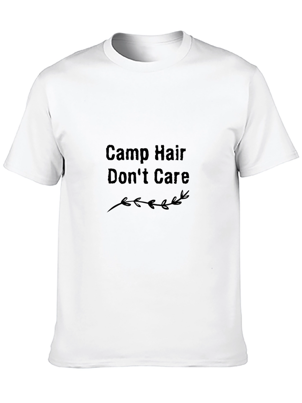 Camp Hair Dont Care Black T-Shirt