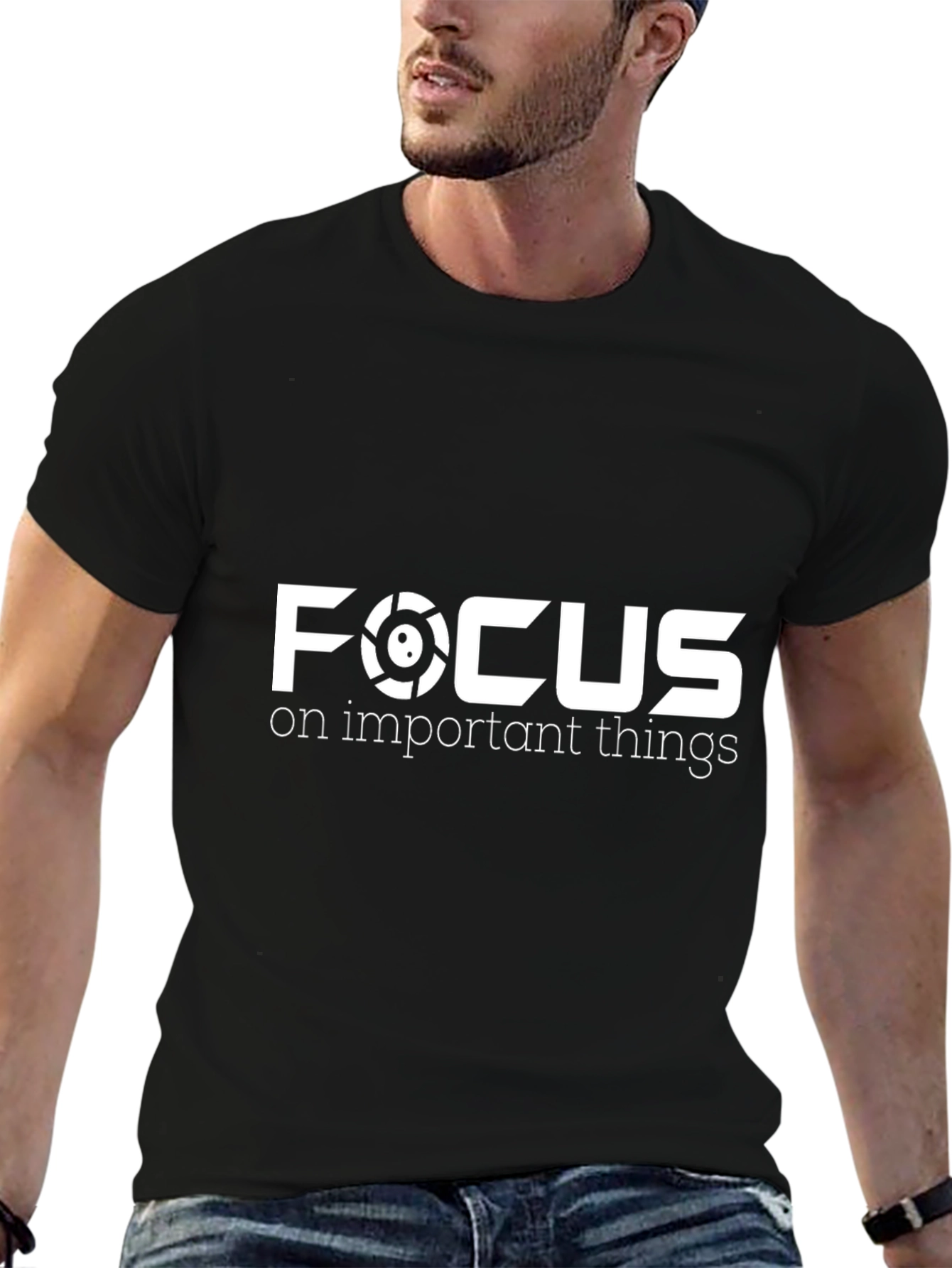Focus on Important Things Graphic Tee