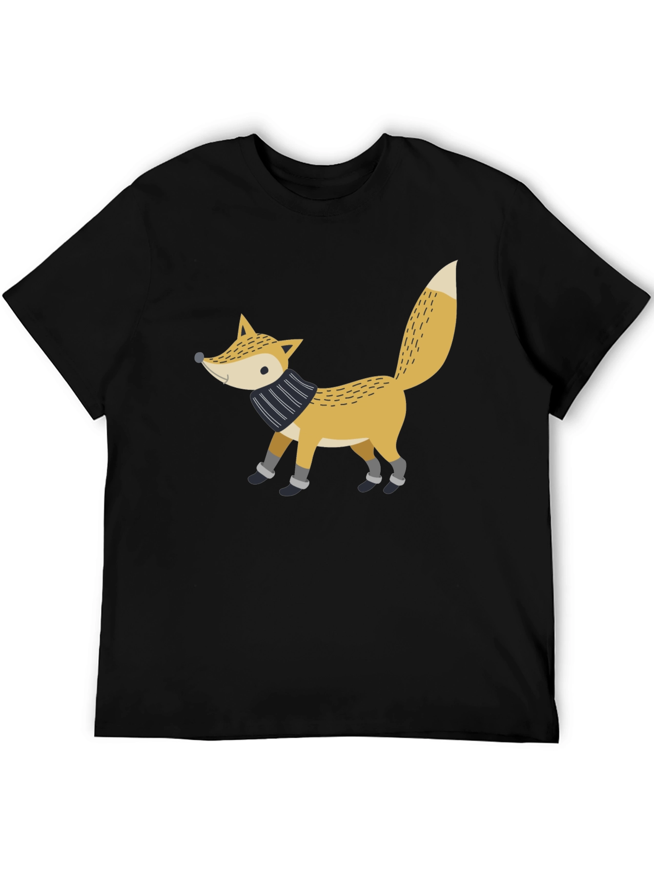 Fox Scarf Graphic Tee