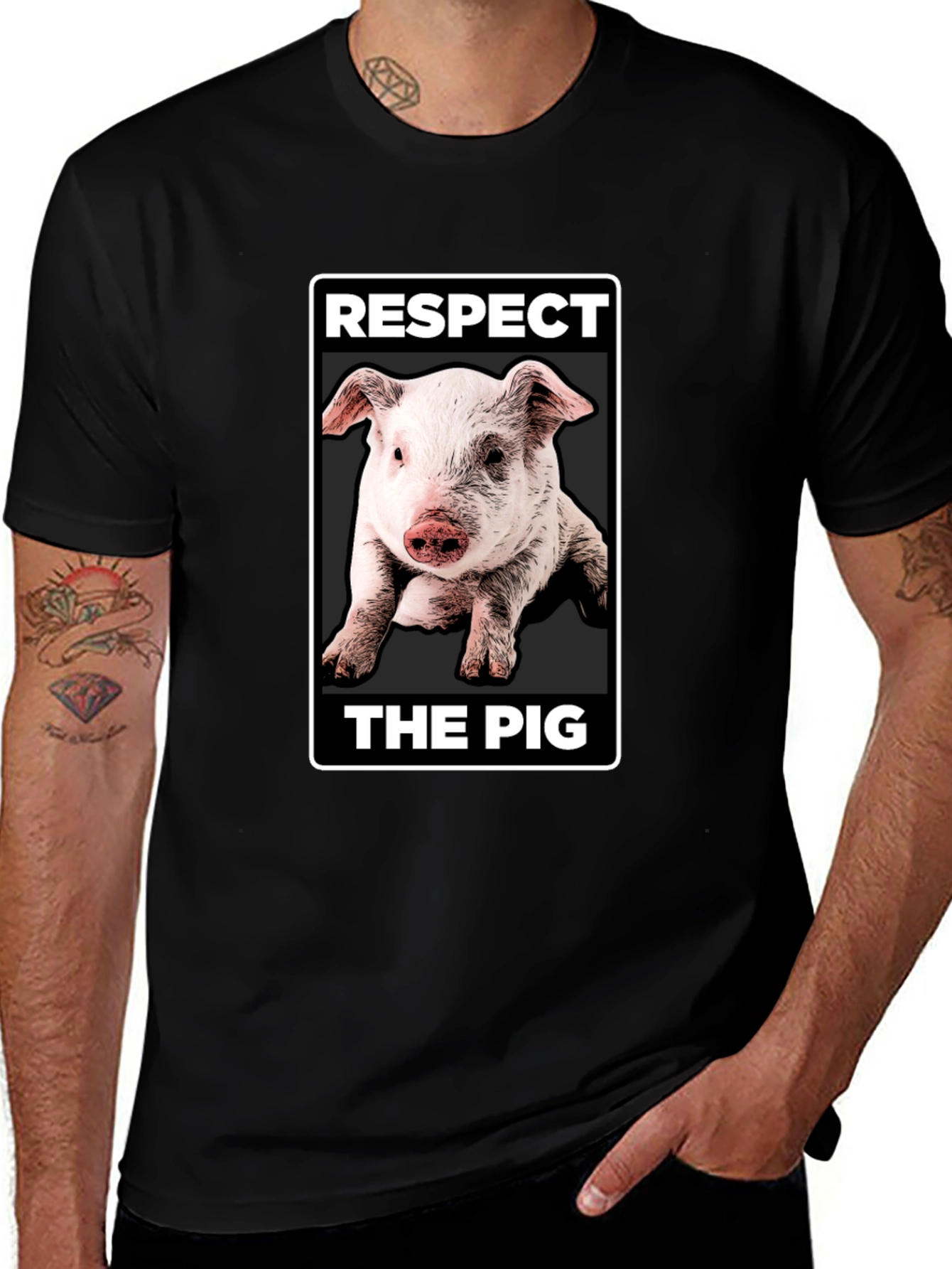 Respect the Pig Graphic Tee