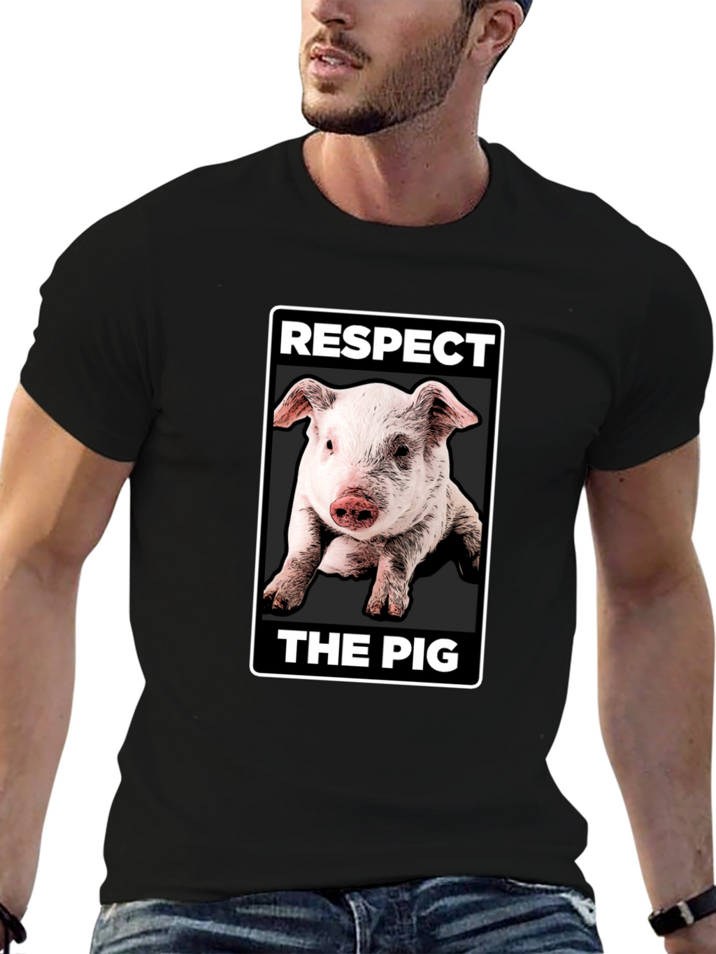 Respect the Pig Graphic Tee