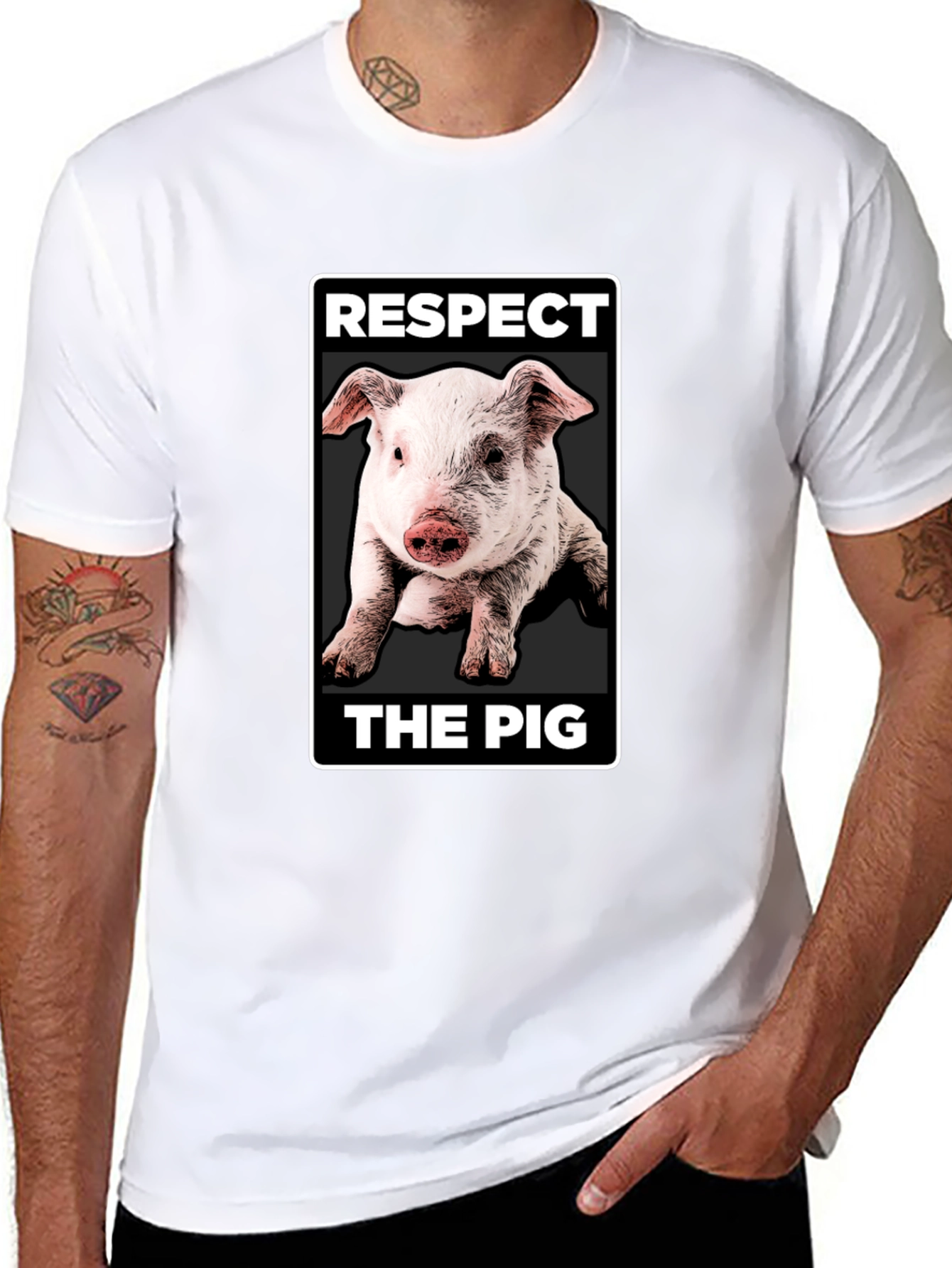 Respect the Pig Graphic Tee