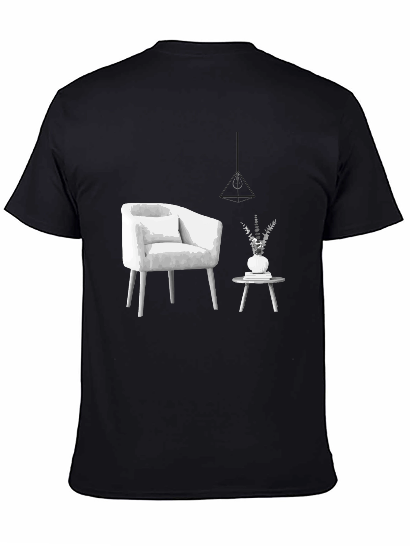 Modern Home Decor T-Shirt - Black