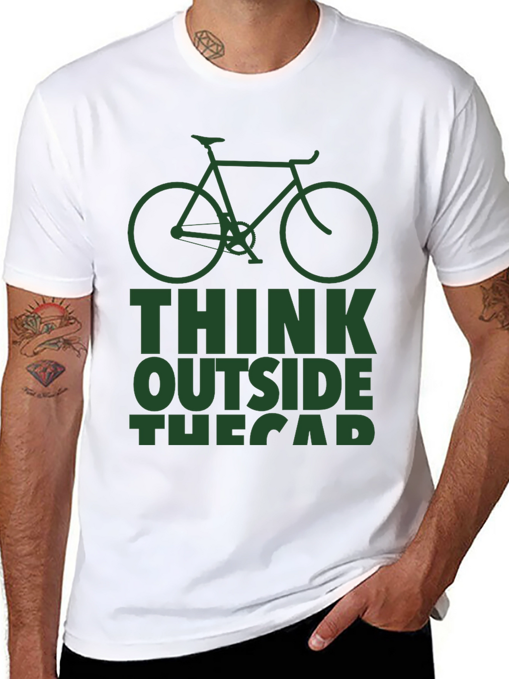 Think Outside Bike T-Shirt