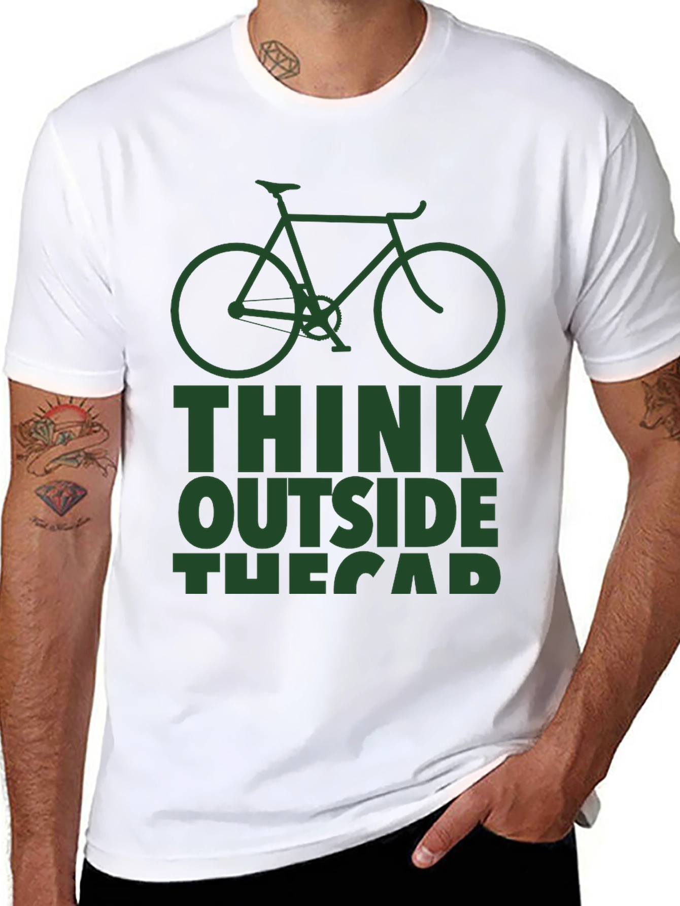 Think Outside Bike T-Shirt
