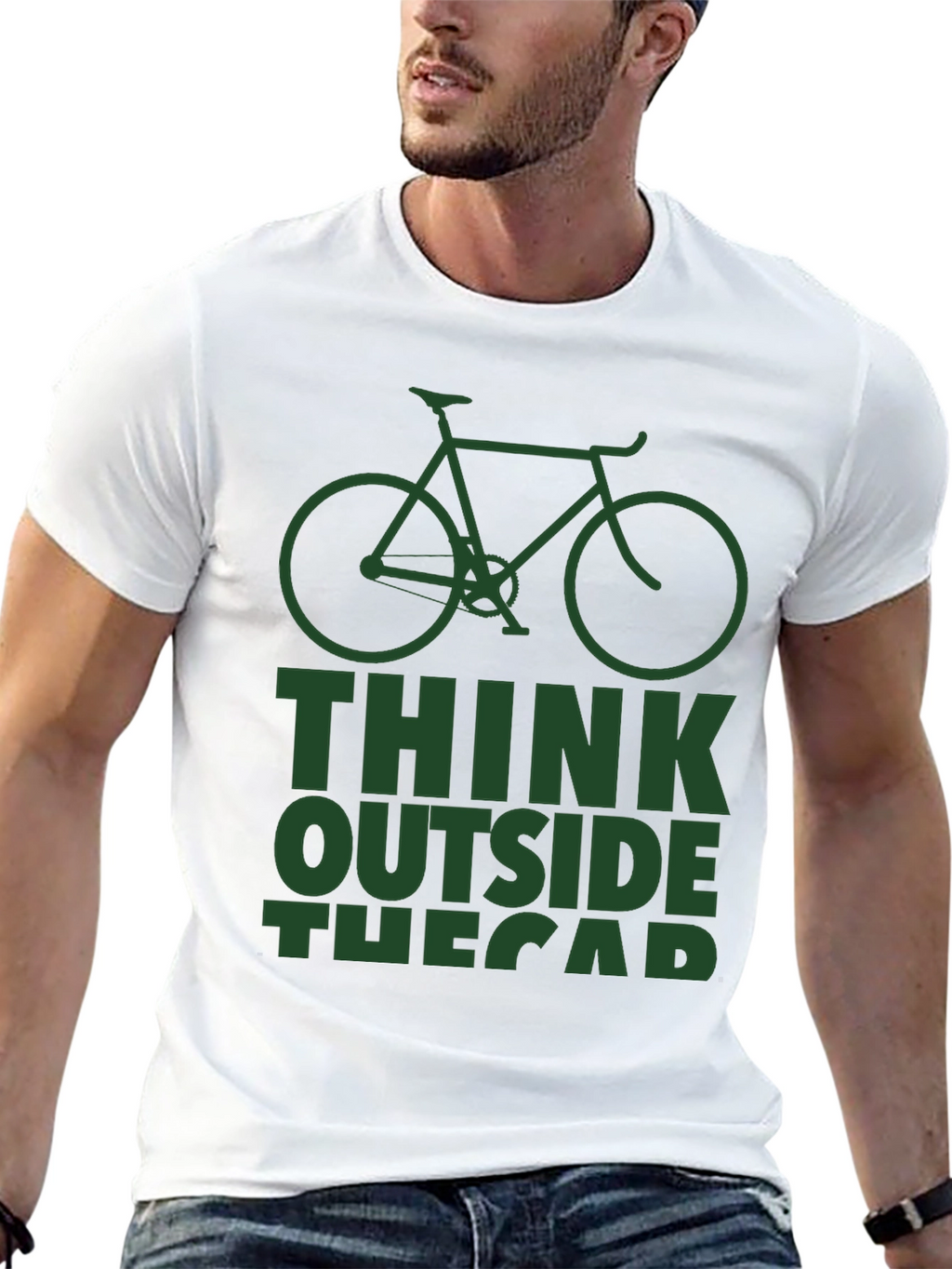 Think Outside Bike T-Shirt