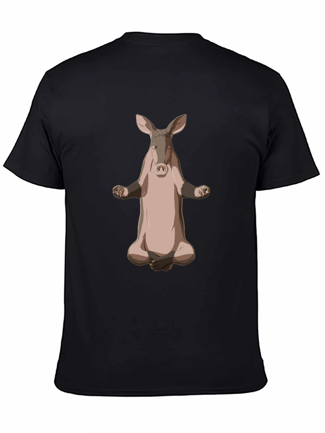 Meditating Aardvark Graphic T-Shirt