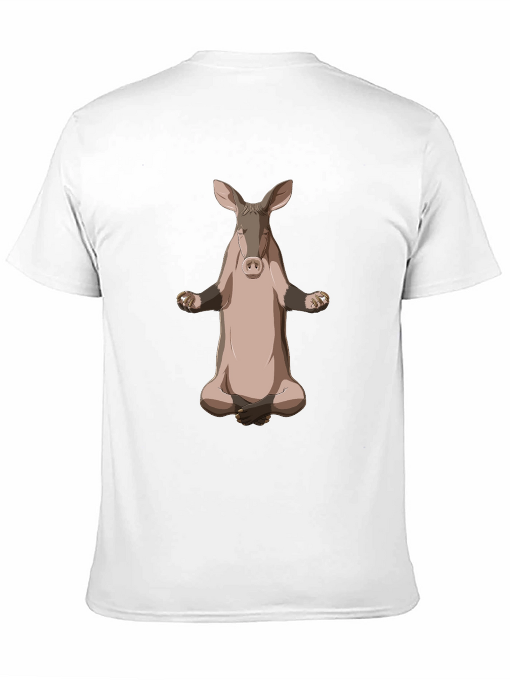 Meditating Aardvark Graphic T-Shirt