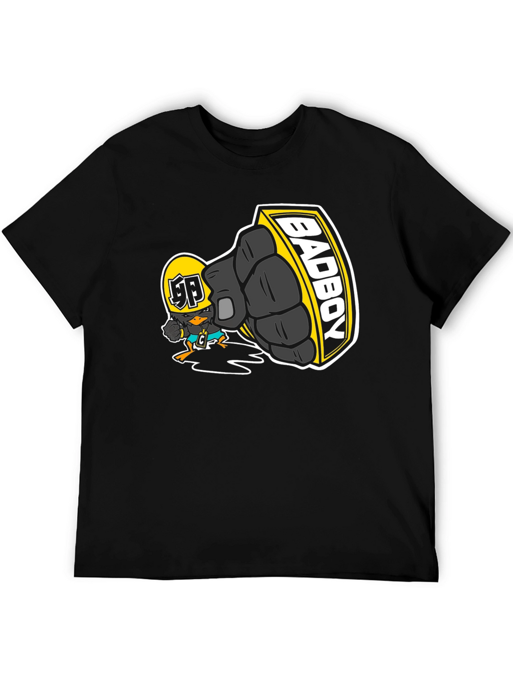 Bad Boy Cartoon Graphic T-Shirt