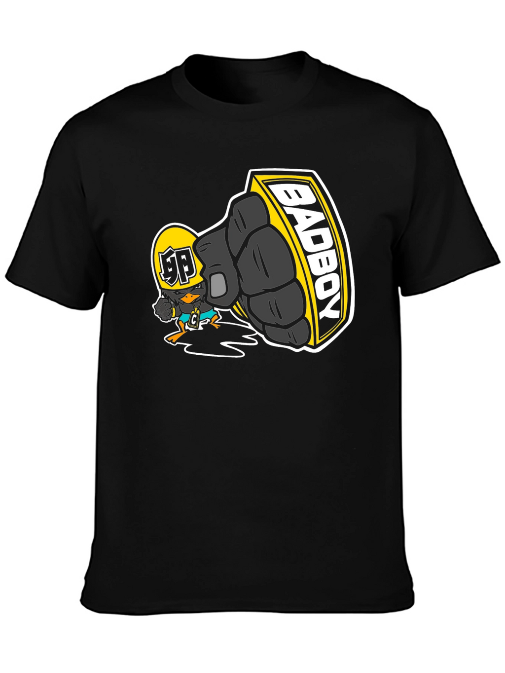 Bad Boy Cartoon Graphic T-Shirt