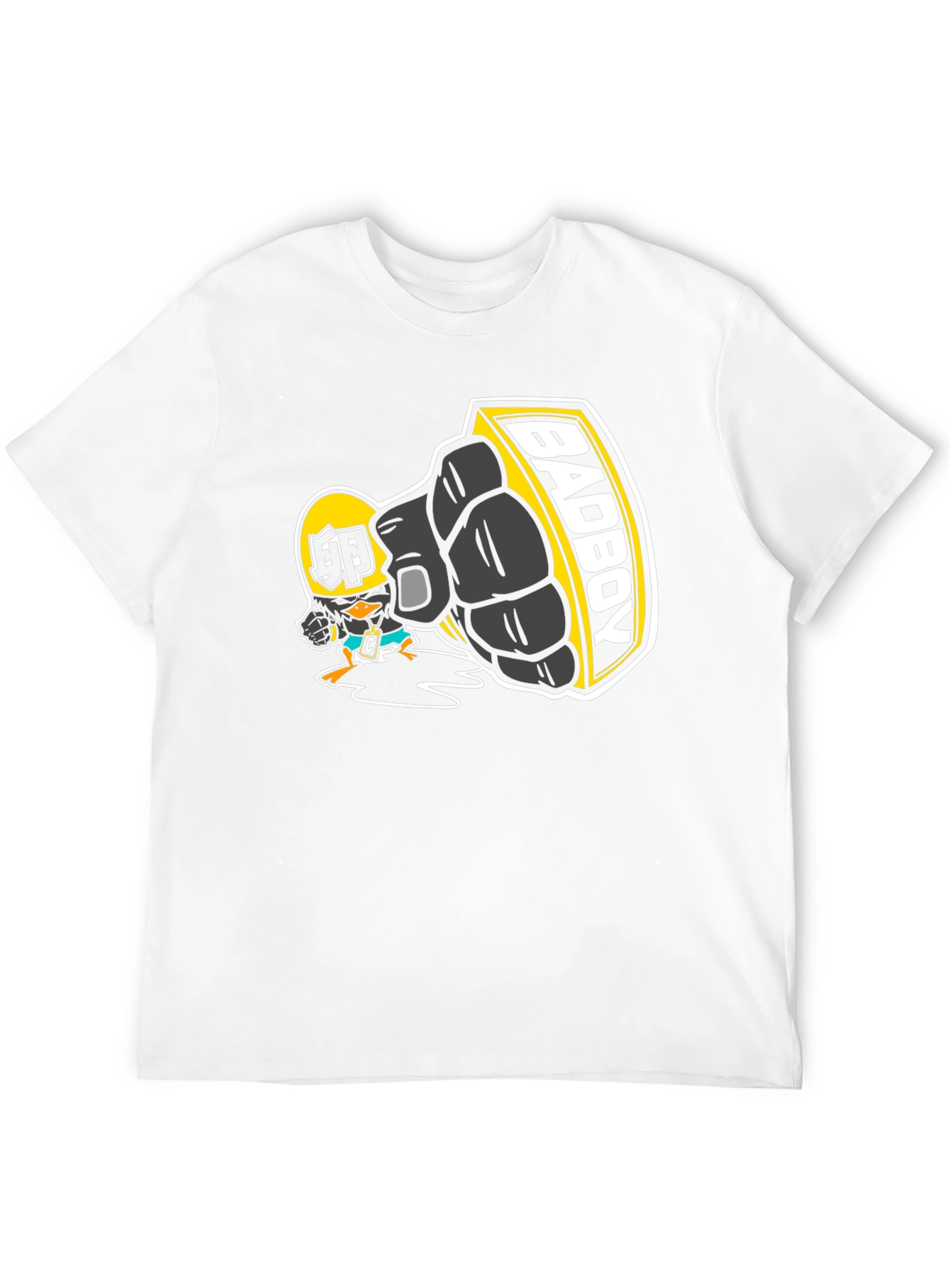 Bad Boy Cartoon Graphic T-Shirt