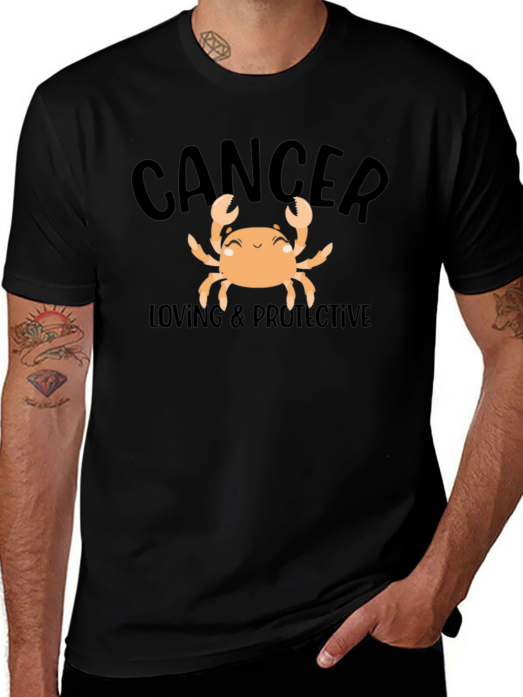 Cancer Zodiac T-Shirt - Loving & Protective Sign