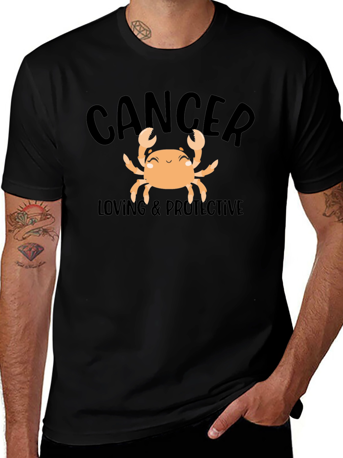 Cancer Zodiac T-Shirt - Loving & Protective Sign