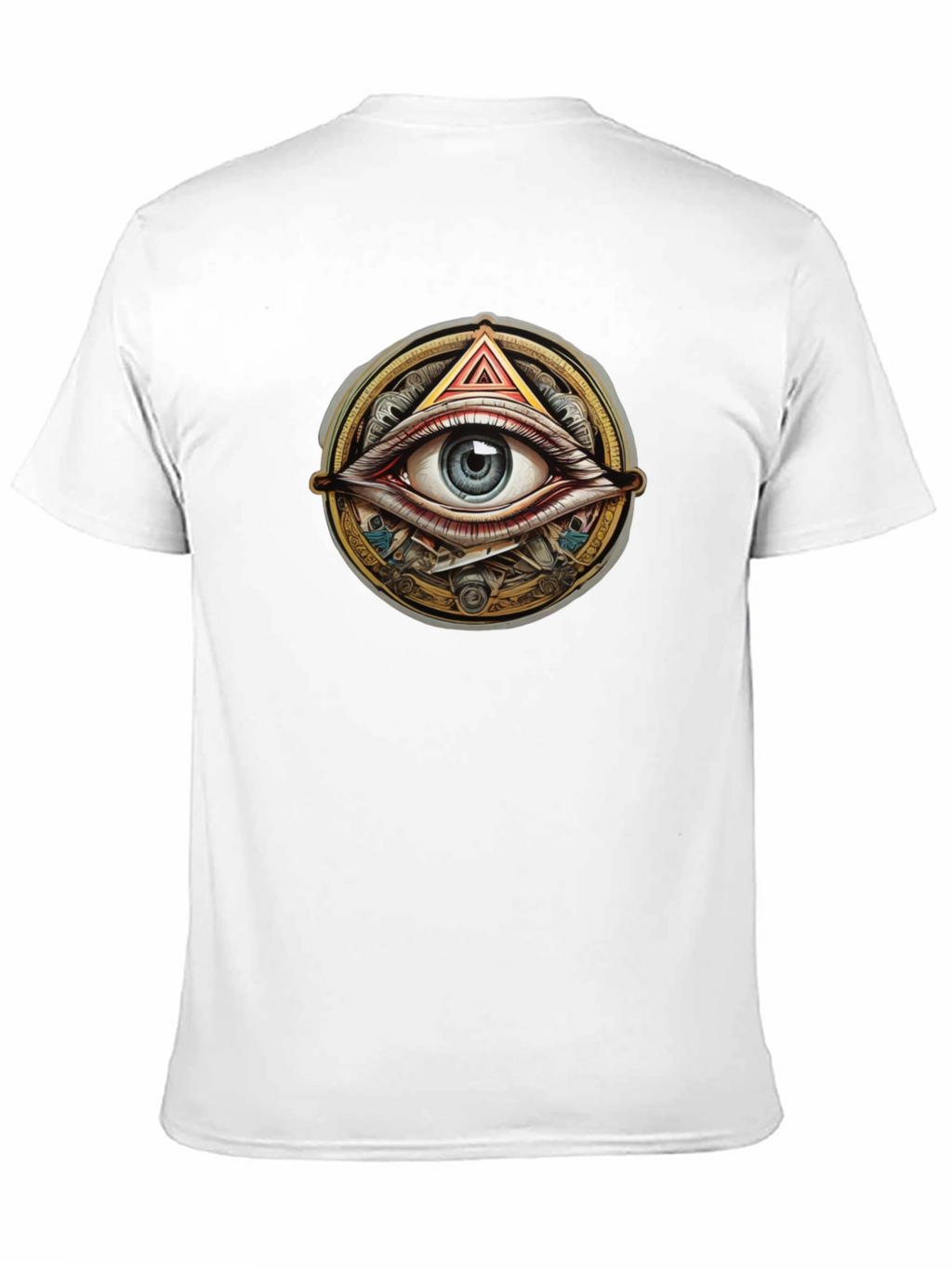 Illuminati Eye Graphic Black T-Shirt