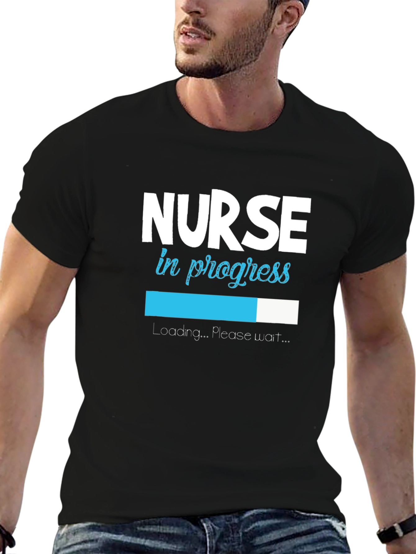 Nurse in Progress Loading T-Shirt