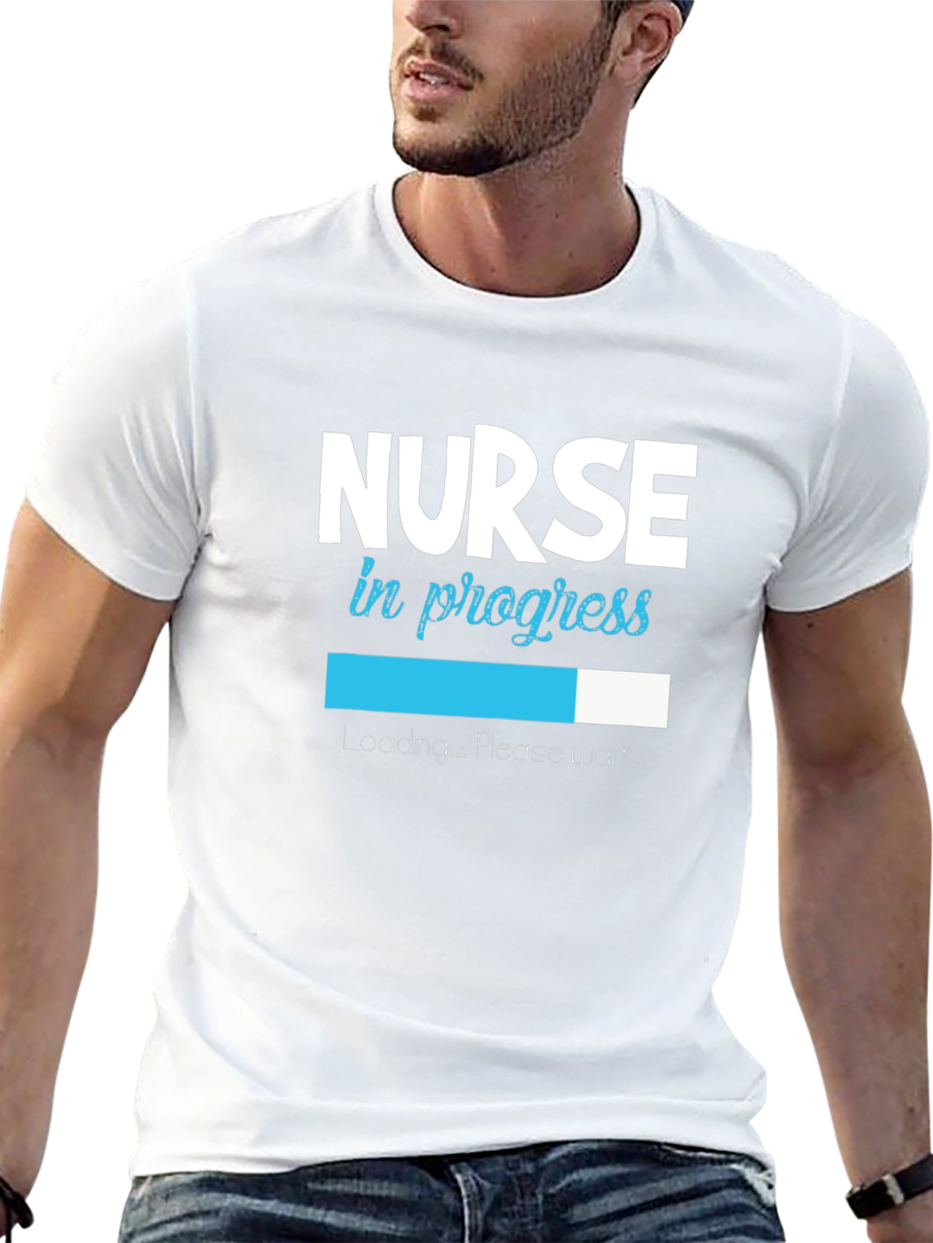 Nurse in Progress Loading T-Shirt