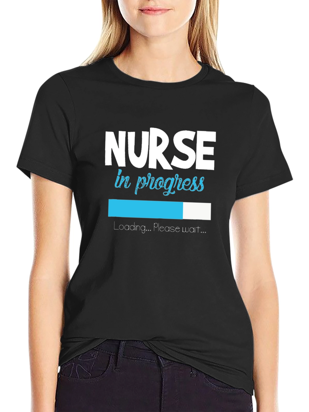 Nurse in Progress Loading T-Shirt