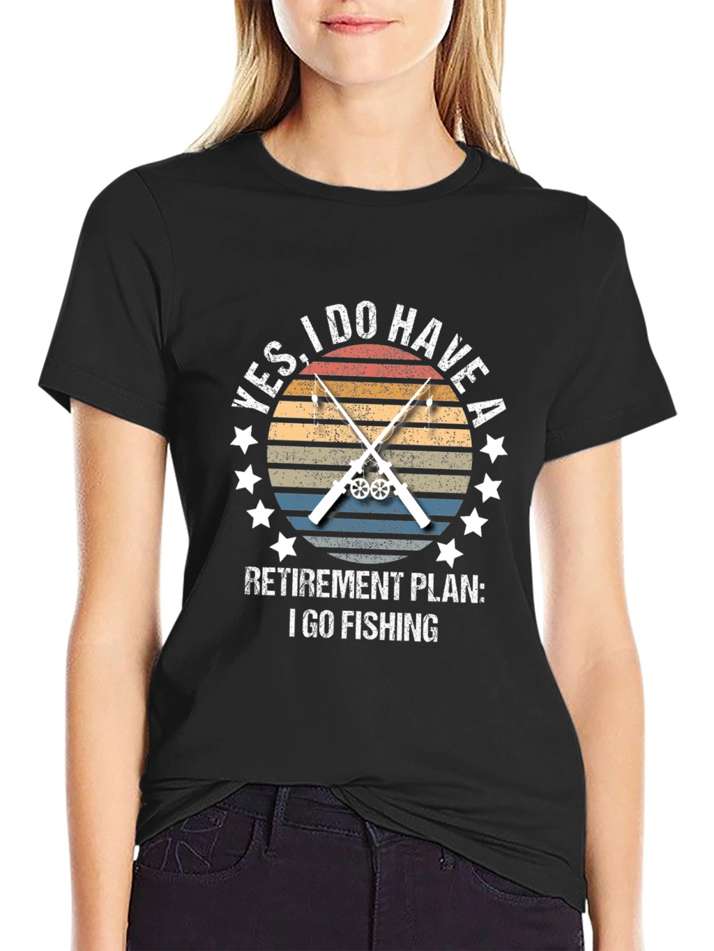 Retirement Plan Fishing T-Shirt