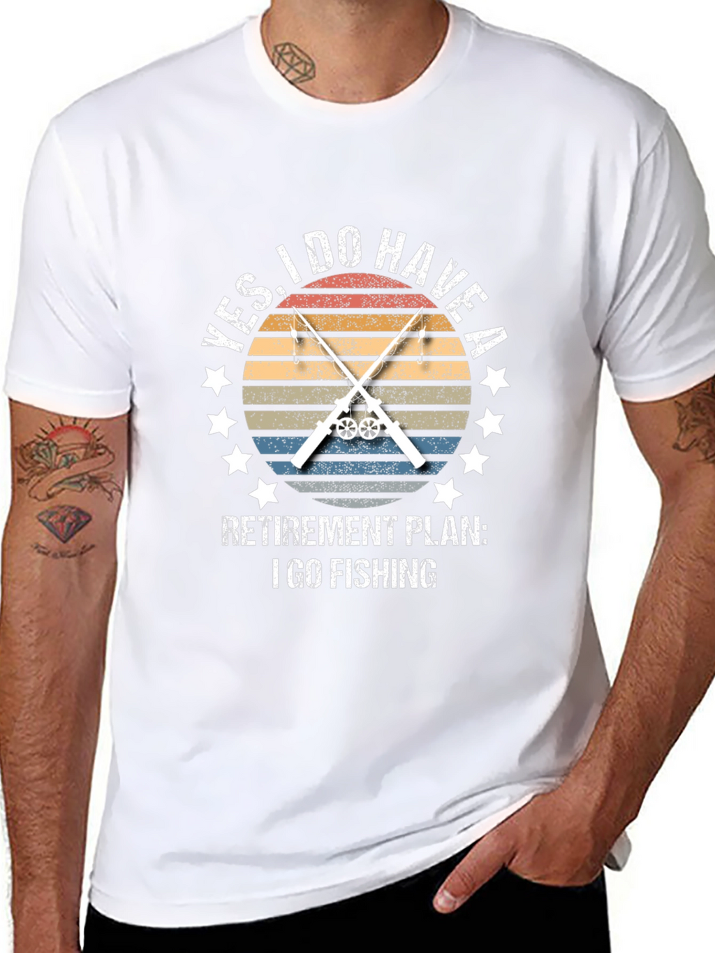 Retirement Plan Fishing T-Shirt
