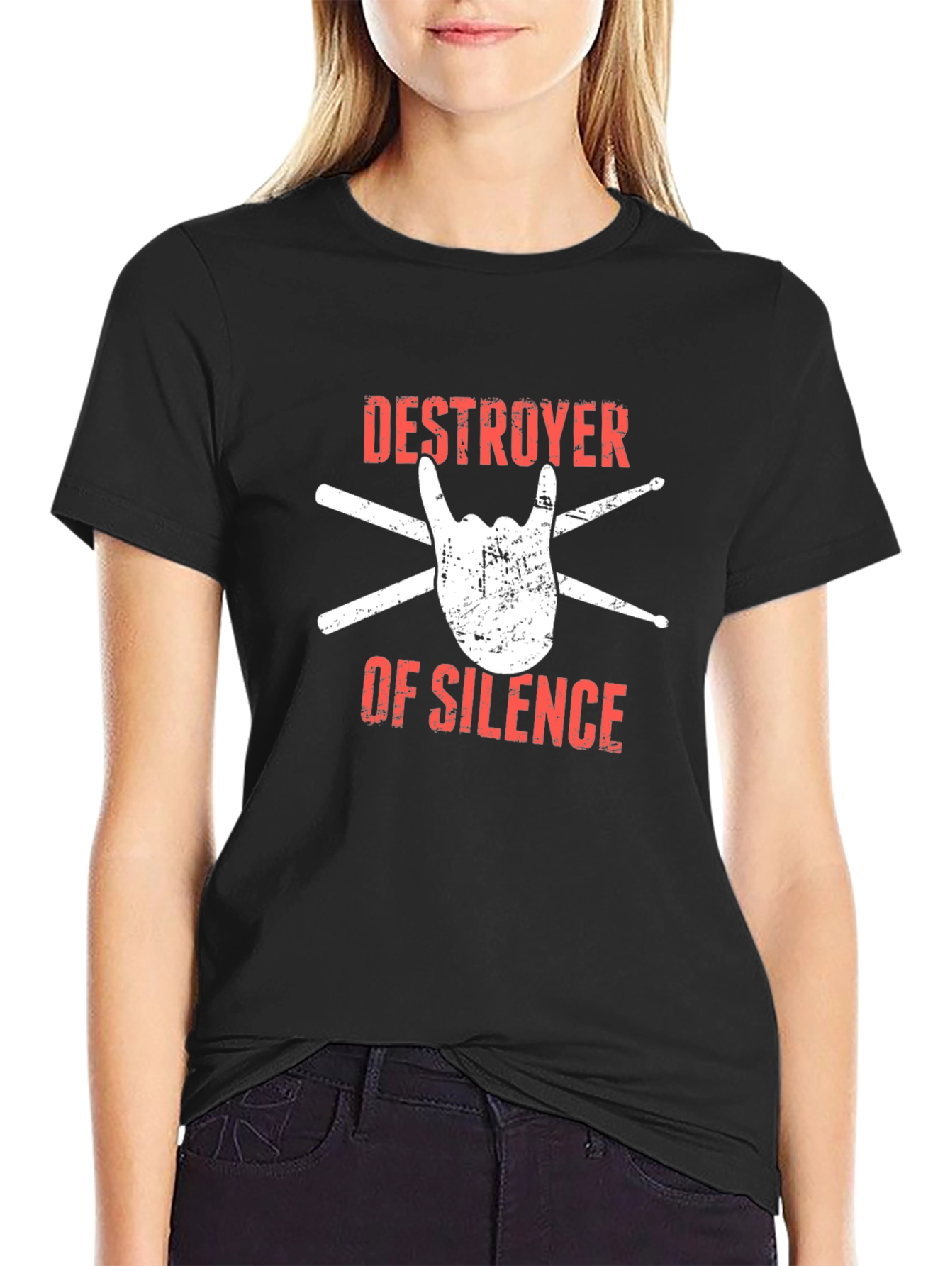 Destroyer of Silence T-Shirt - Rock On!