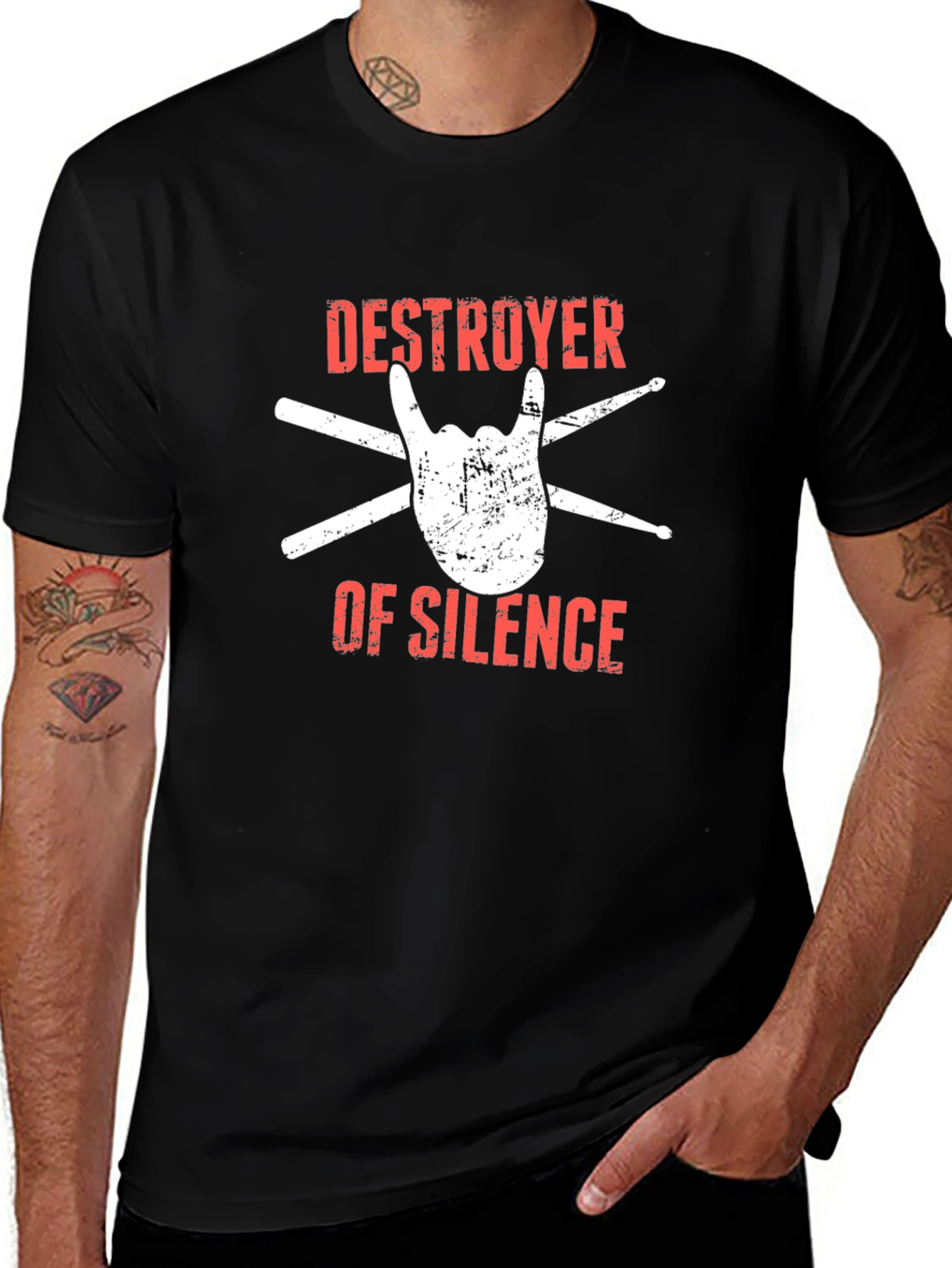 Destroyer of Silence T-Shirt - Rock On!