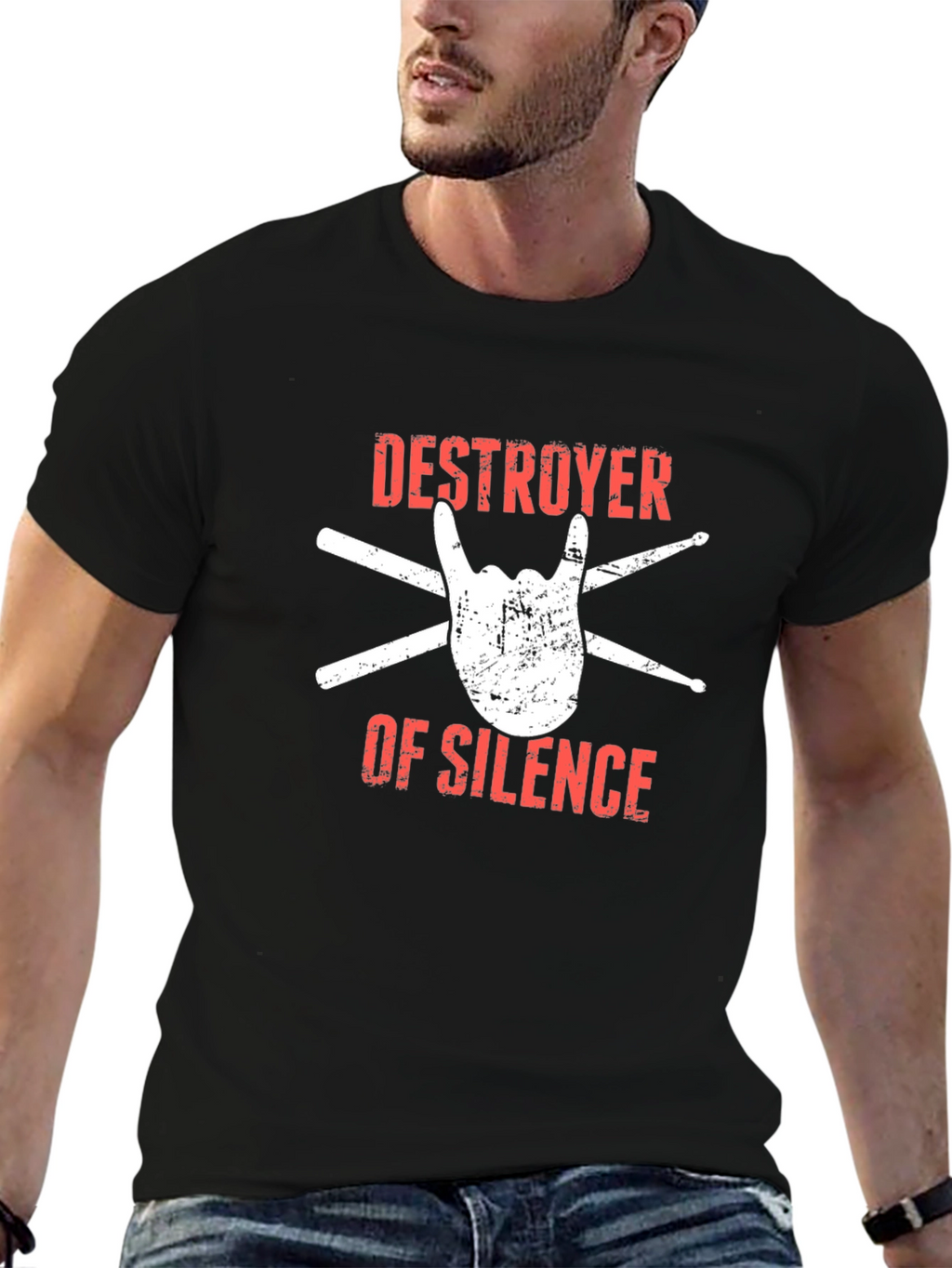Destroyer of Silence T-Shirt - Rock On!