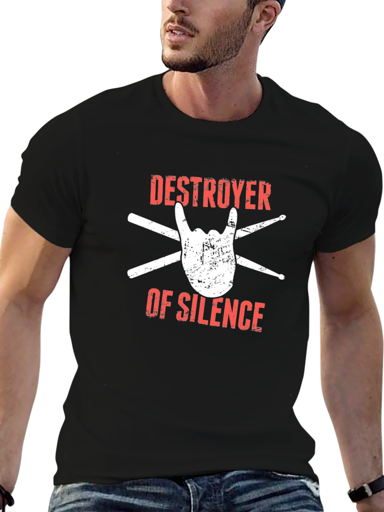 Destroyer of Silence T-Shirt - Rock On!