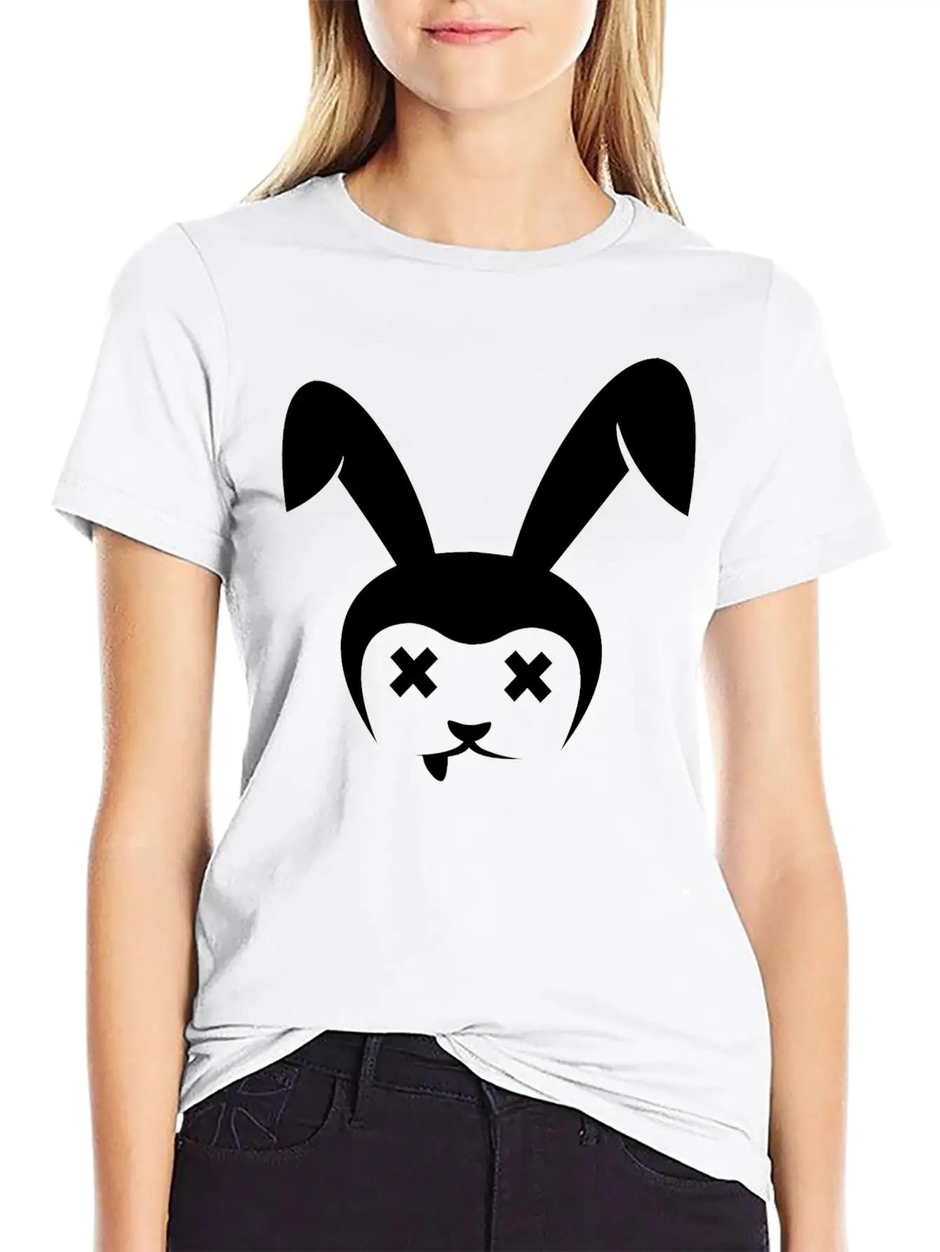 Rabbit 1 Stylish Everyday T-Shirt – Unisex Basic Cotton Tee