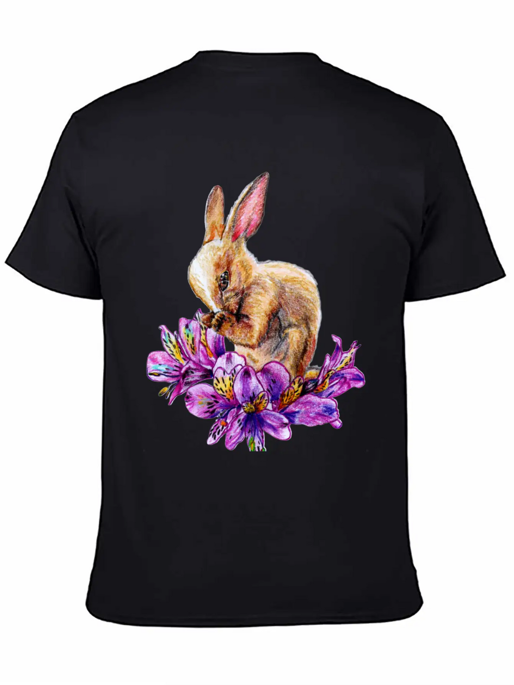 Rabbit And Incas Breathable Soft Cotton T-Shirt – Timeless Casual Look