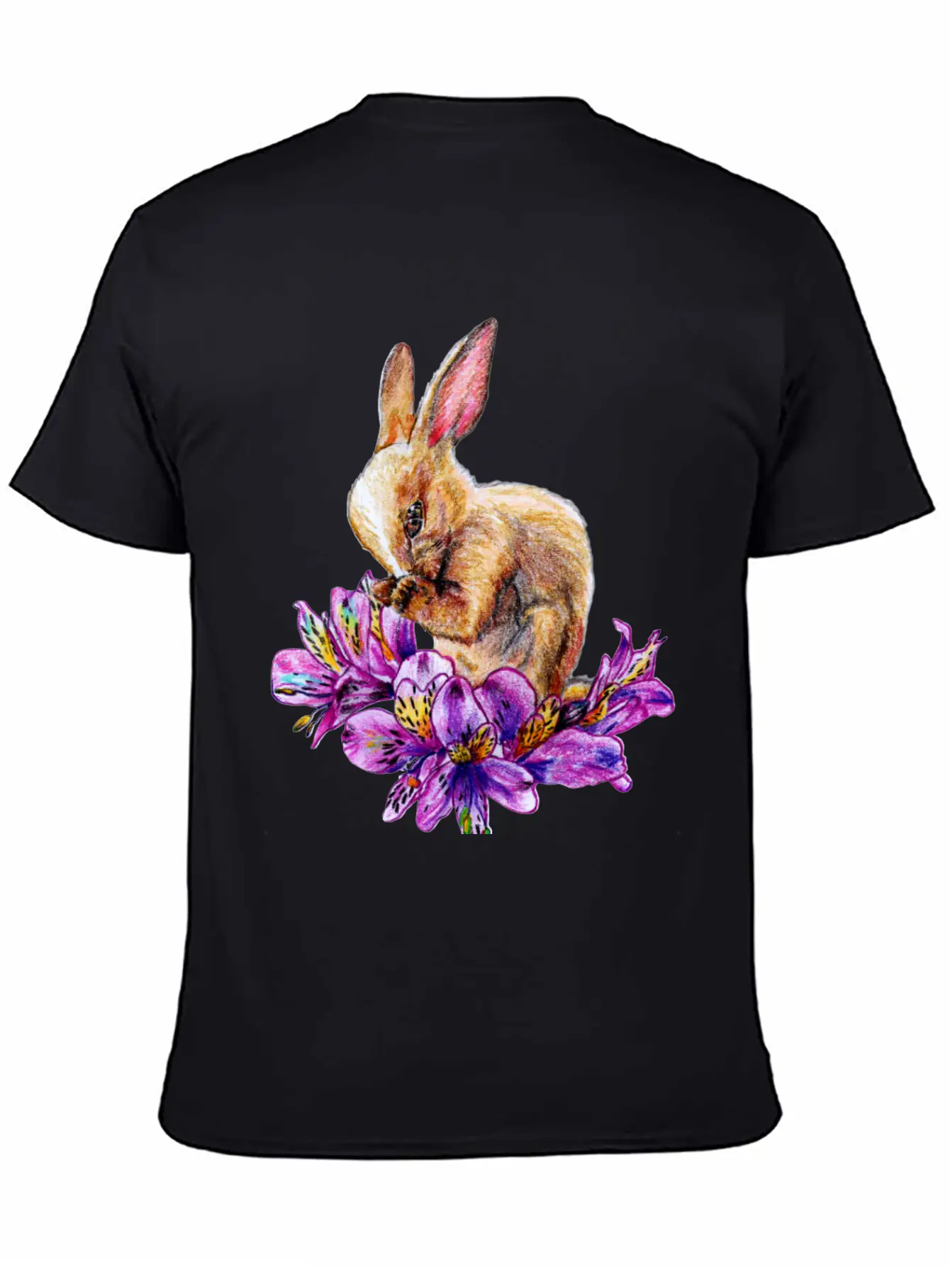 Rabbit And Incas Breathable Soft Cotton T-Shirt – Timeless Casual Look
