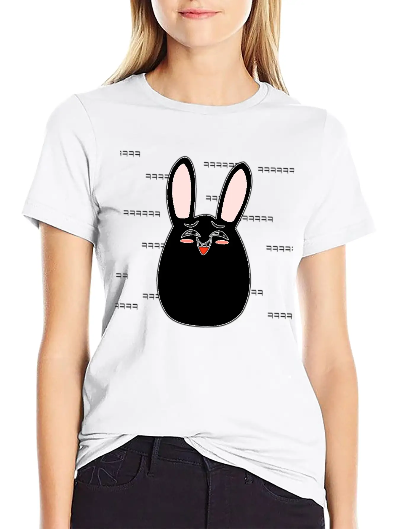 Rabbit! Breathable Soft Cotton T-Shirt – Timeless Casual Look