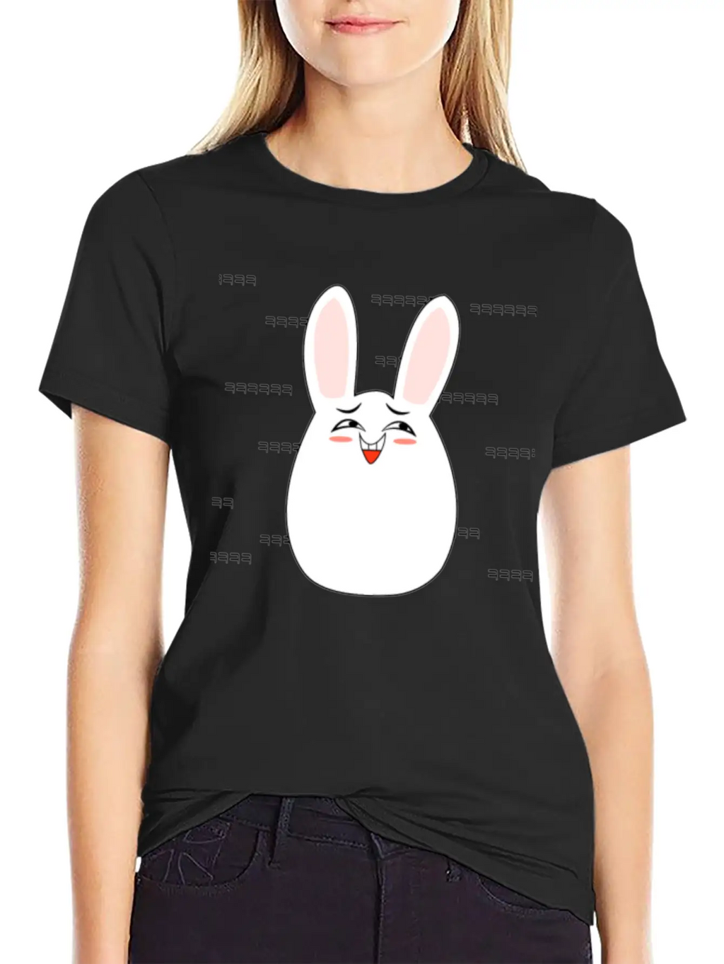 Rabbit! Breathable Soft Cotton T-Shirt – Timeless Casual Look