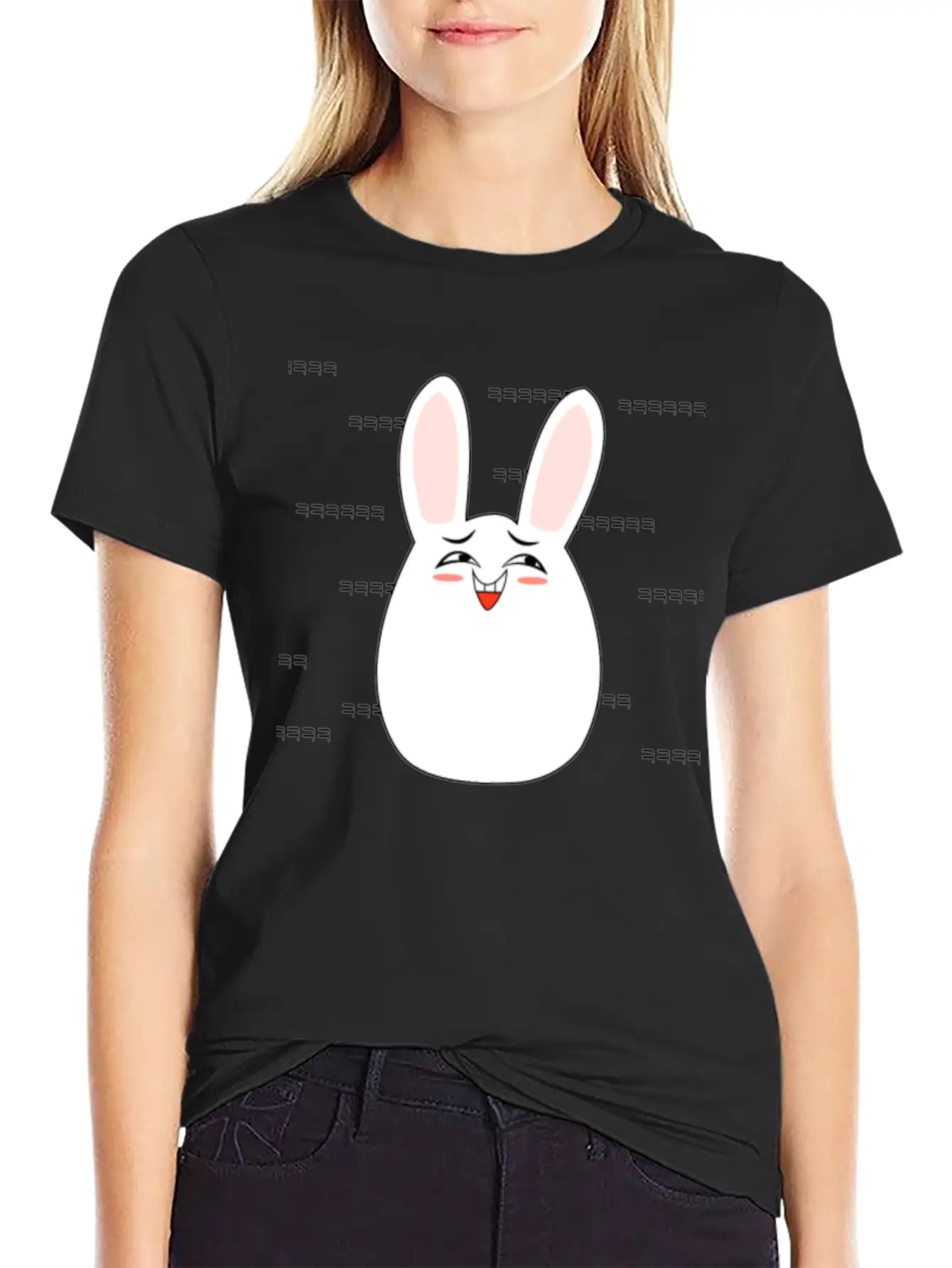 Rabbit! Breathable Soft Cotton T-Shirt – Timeless Casual Look