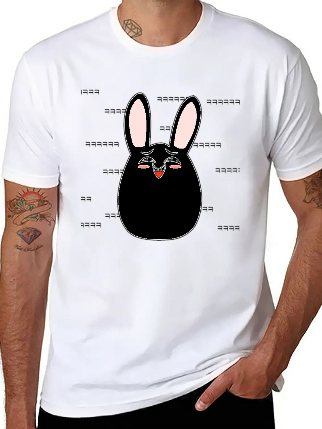 Rabbit! Breathable Soft Cotton T-Shirt – Timeless Casual Look