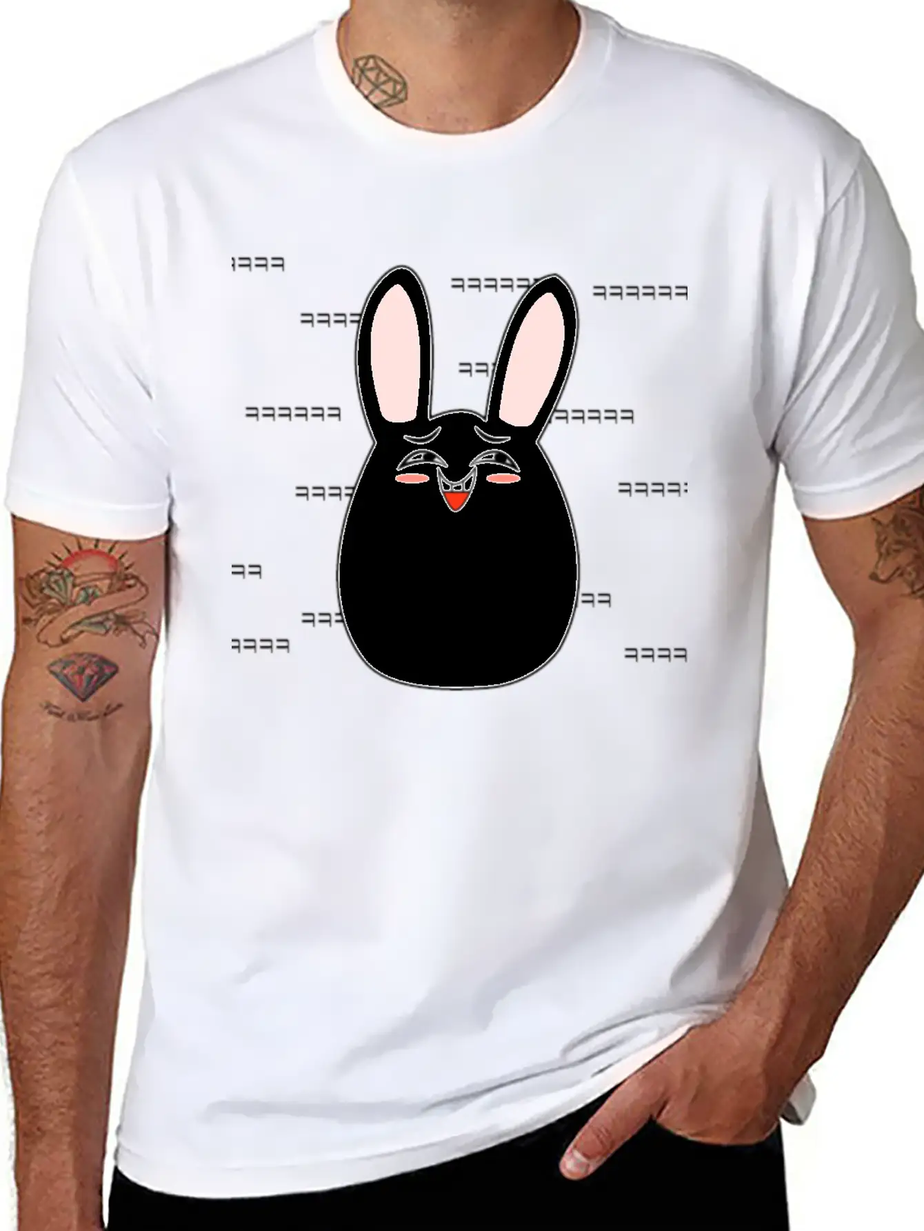 Rabbit! Breathable Soft Cotton T-Shirt – Timeless Casual Look