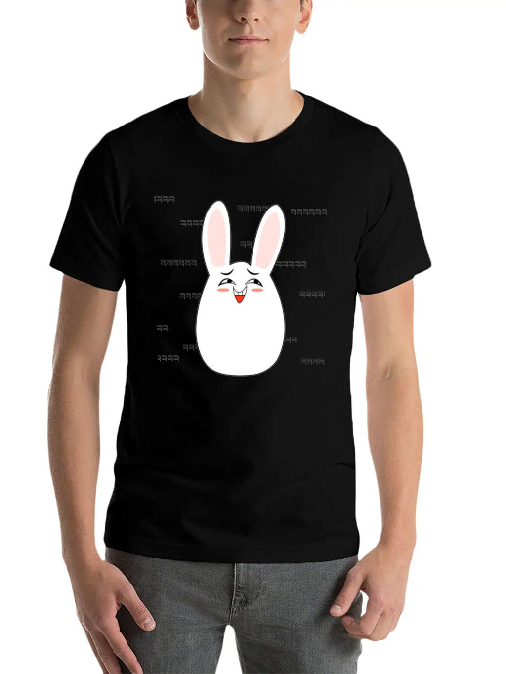 Rabbit! Breathable Soft Cotton T-Shirt – Timeless Casual Look