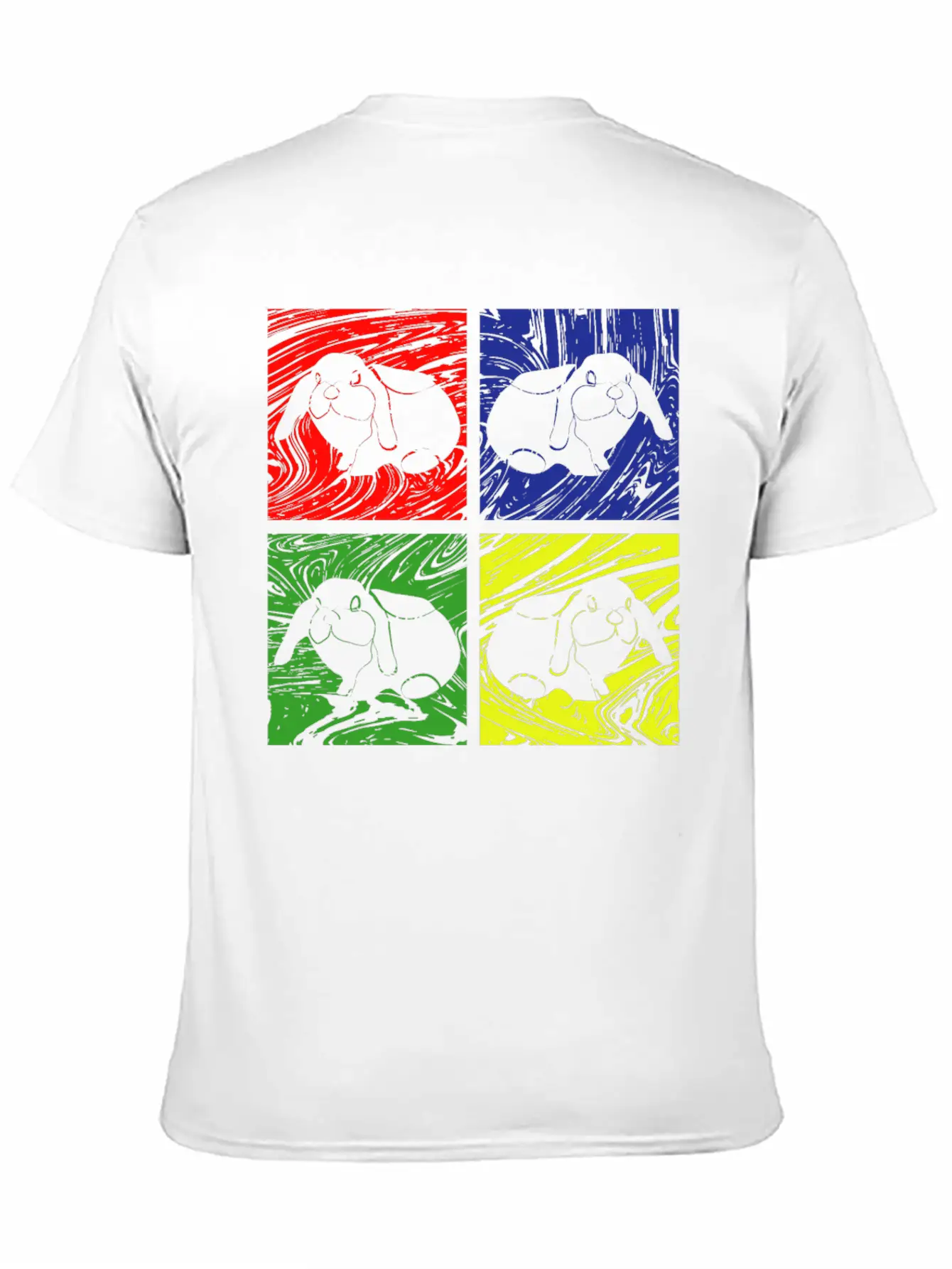 Rabbit Bunny Unisex Casual T-Shirt – Clean Design For Daily Comfort